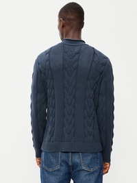 Loose Cable-Knit Sweater