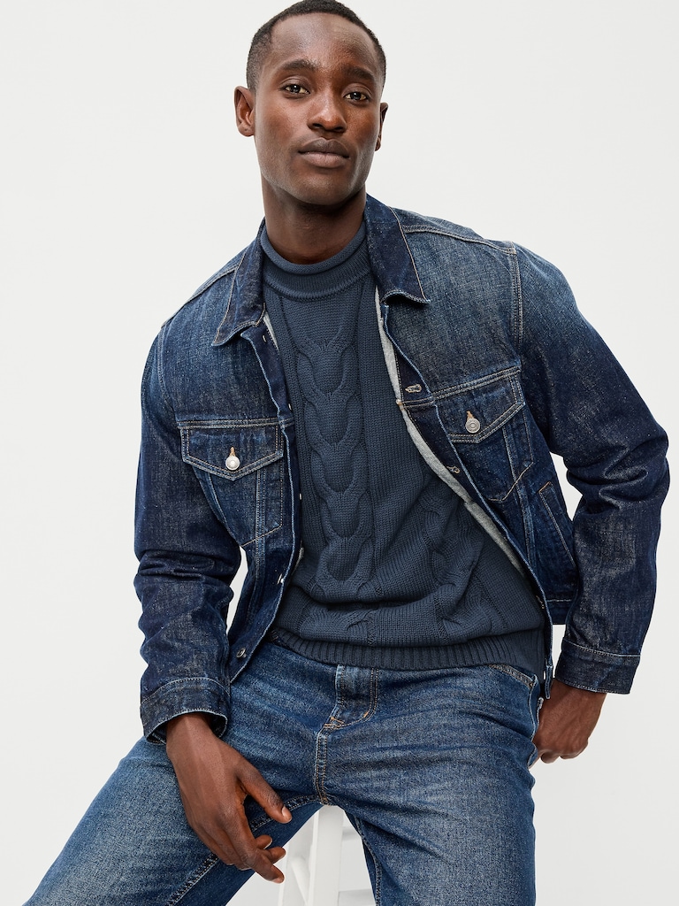 Loose Cable-Knit Sweater
