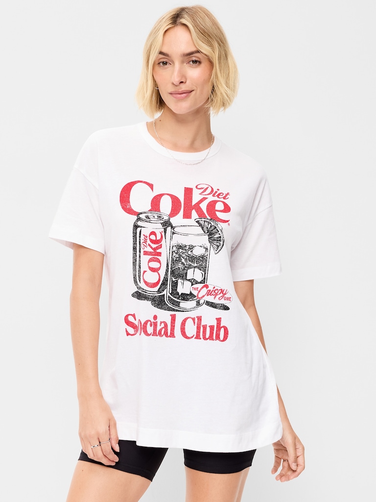 Coca Cola® Oversized Tunic T-Shirt