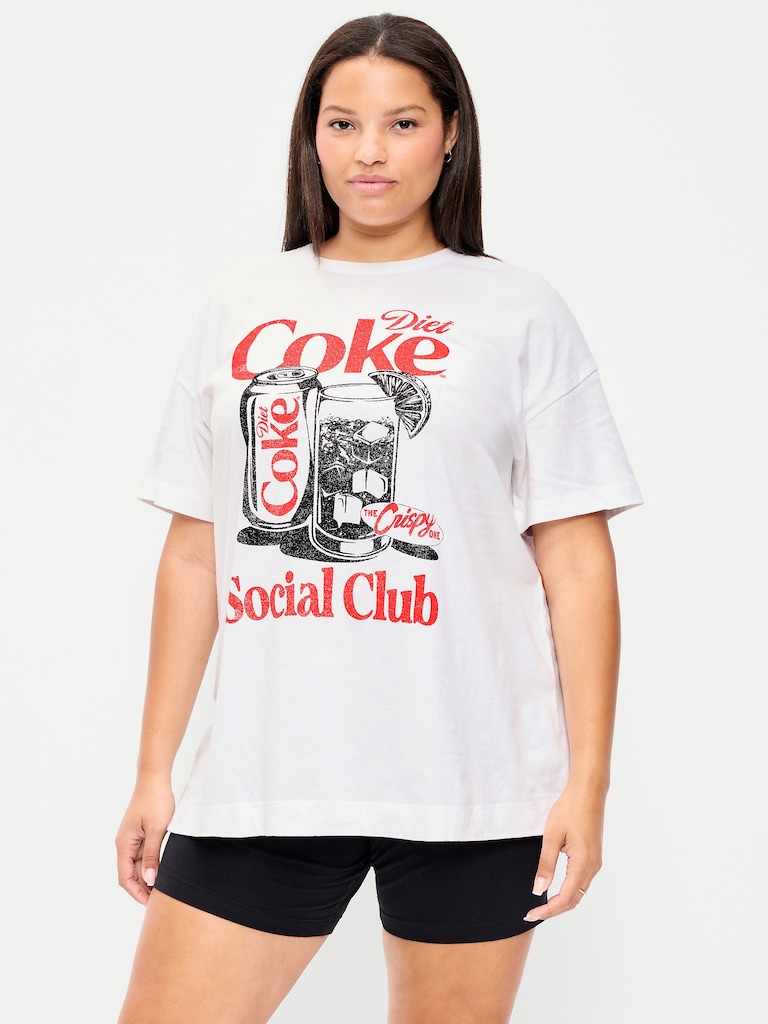 Coca Cola® Oversized Tunic T-Shirt