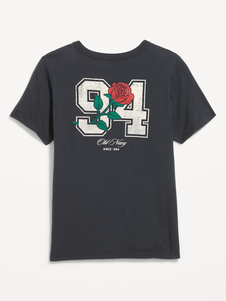 EveryWear Crew-Neck Logo-Graphic T-Shirt