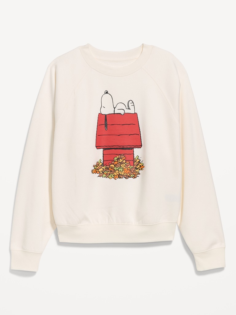 Peanuts™ Oversized Raglan Sweatshirt