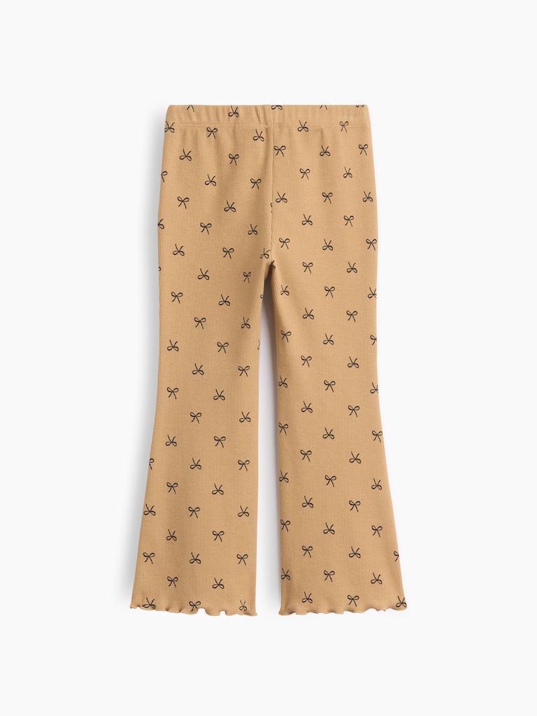 babyGap Pull-On Ribbed Flare Leggings