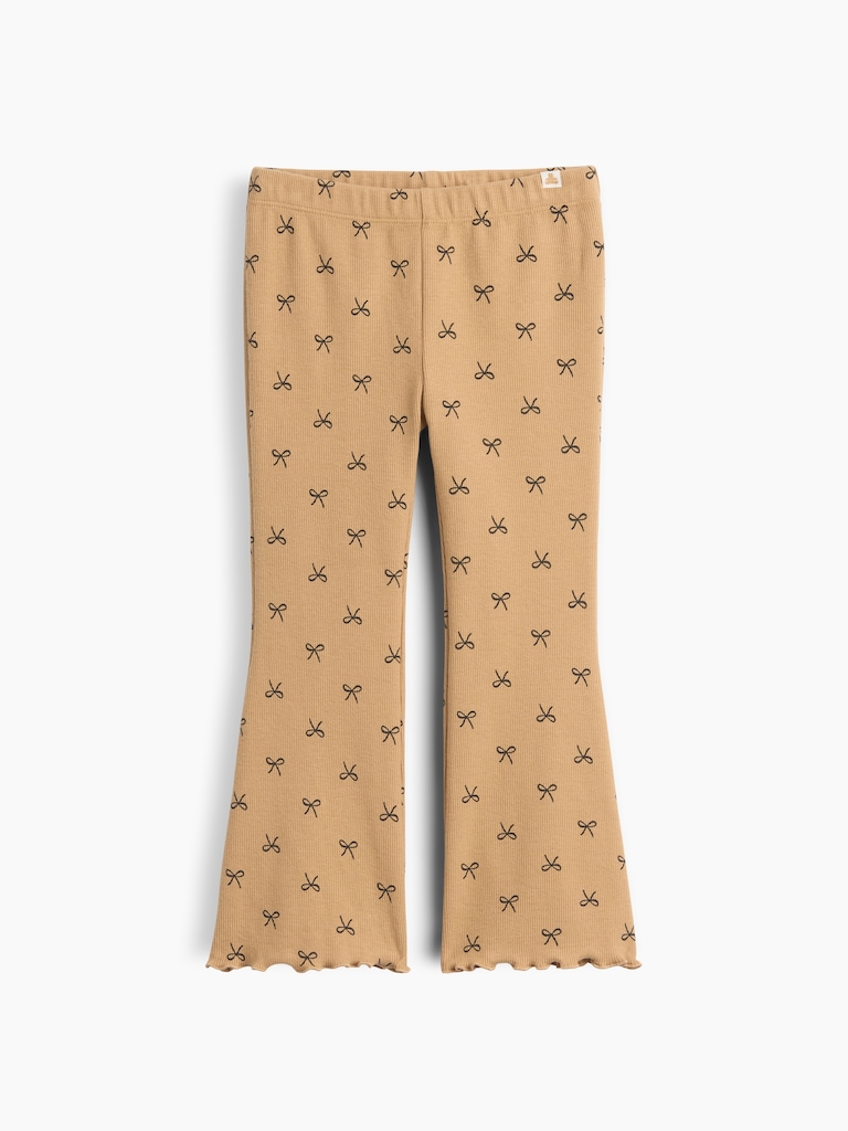 babyGap Pull-On Ribbed Flare Leggings