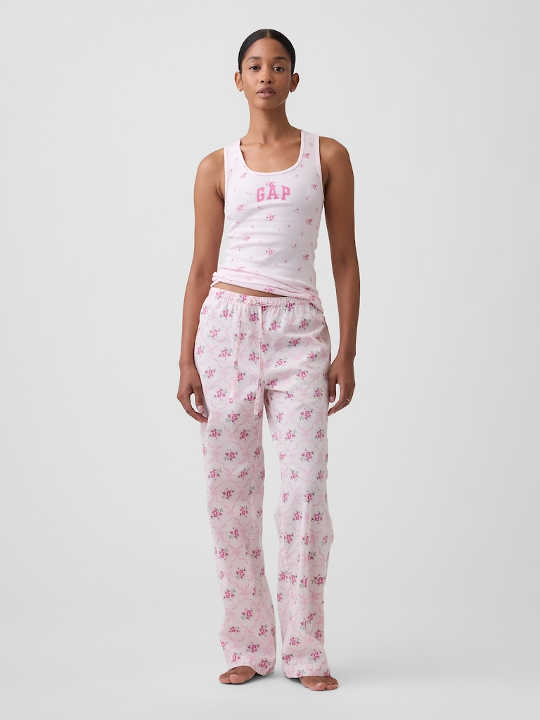 Gap Logo Ribbed Tank Top