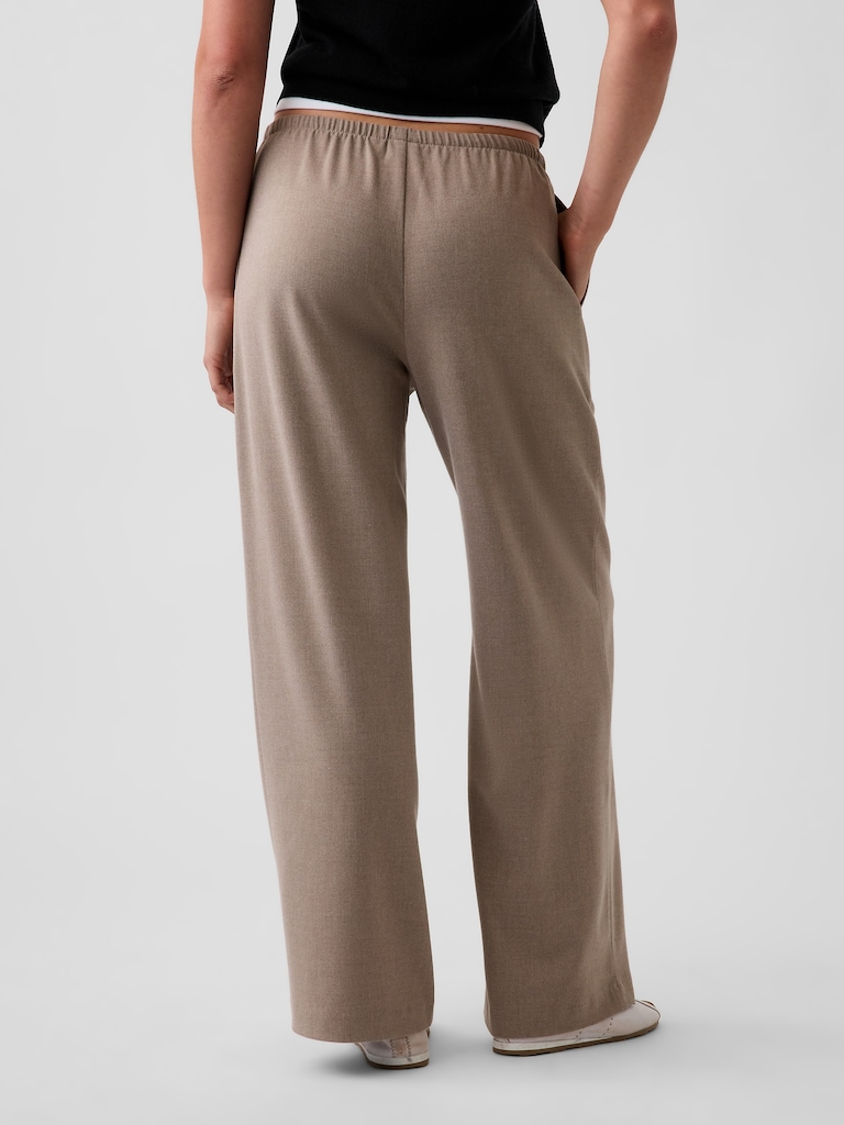Easy Wide-Leg Pants