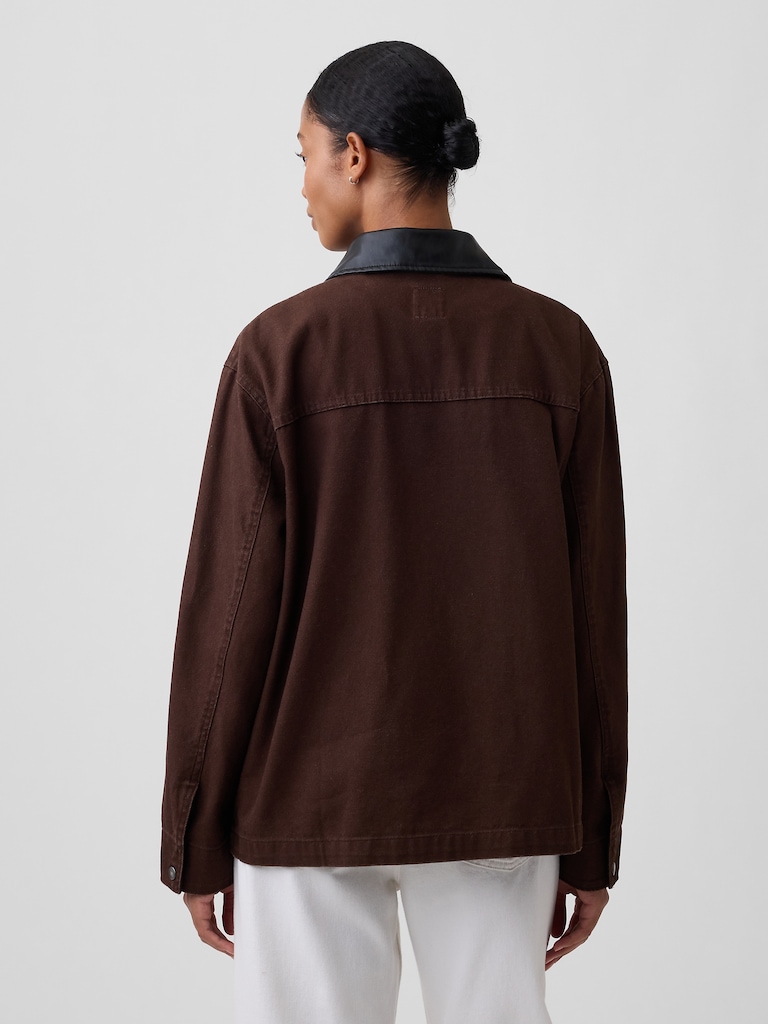 Relaxed Canvas Barn Jacket