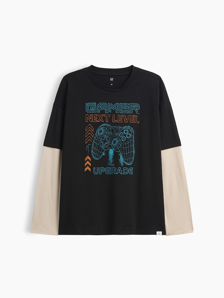 Kids Relaxed Graphic T-Shirt