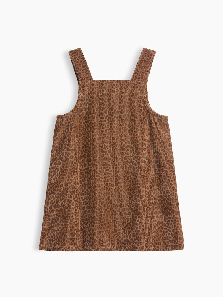 Baby & Toddler Leopard Corduroy Jumper Dress