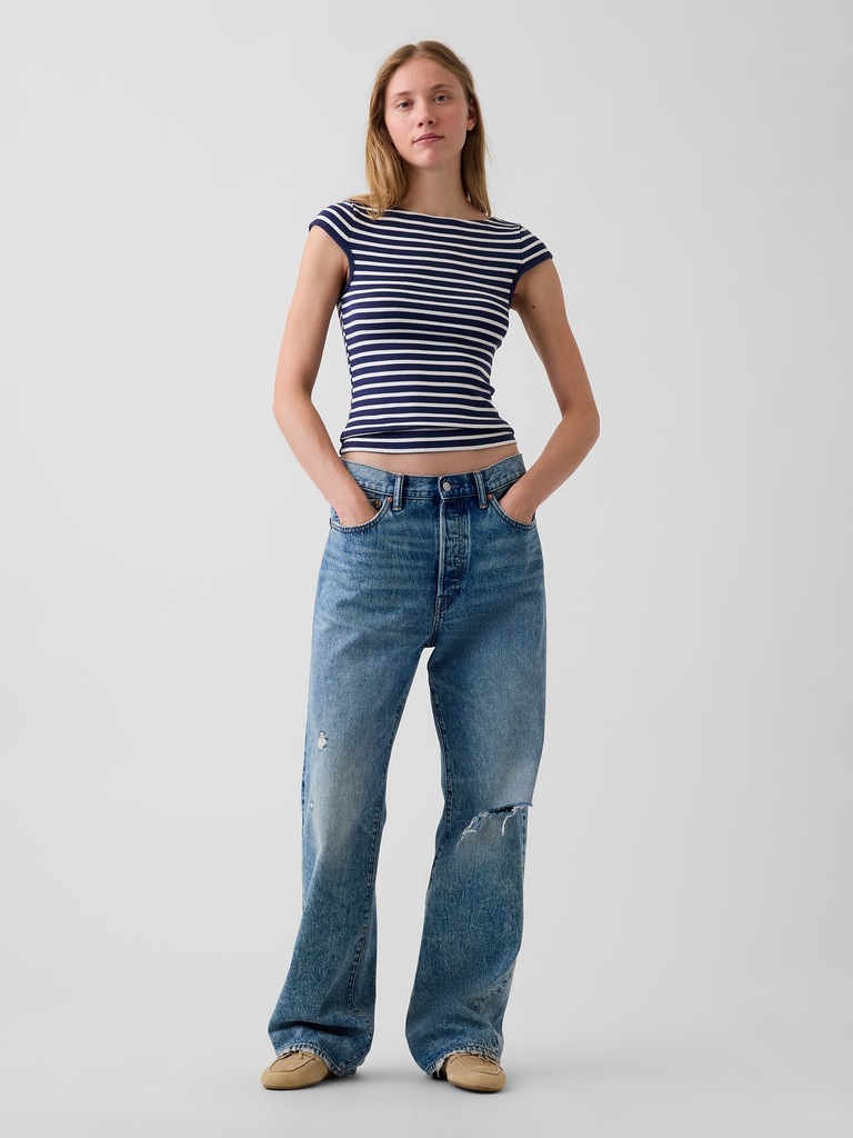 Modern Boatneck T-Shirt