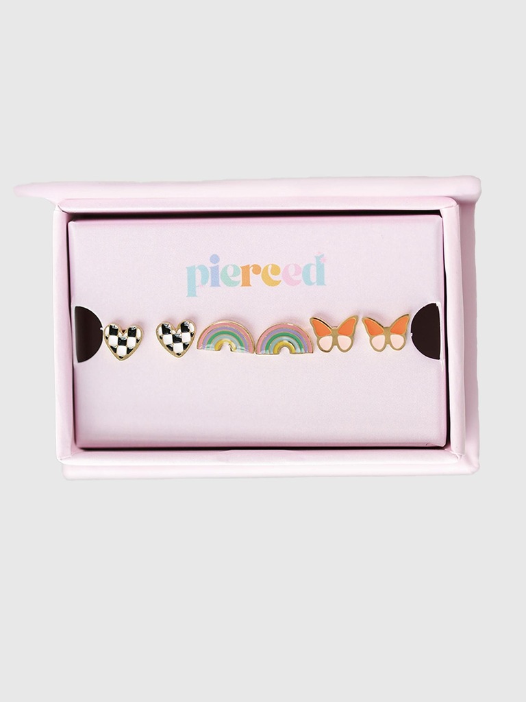 Pierced Co Bestseller Screwback Earring Set