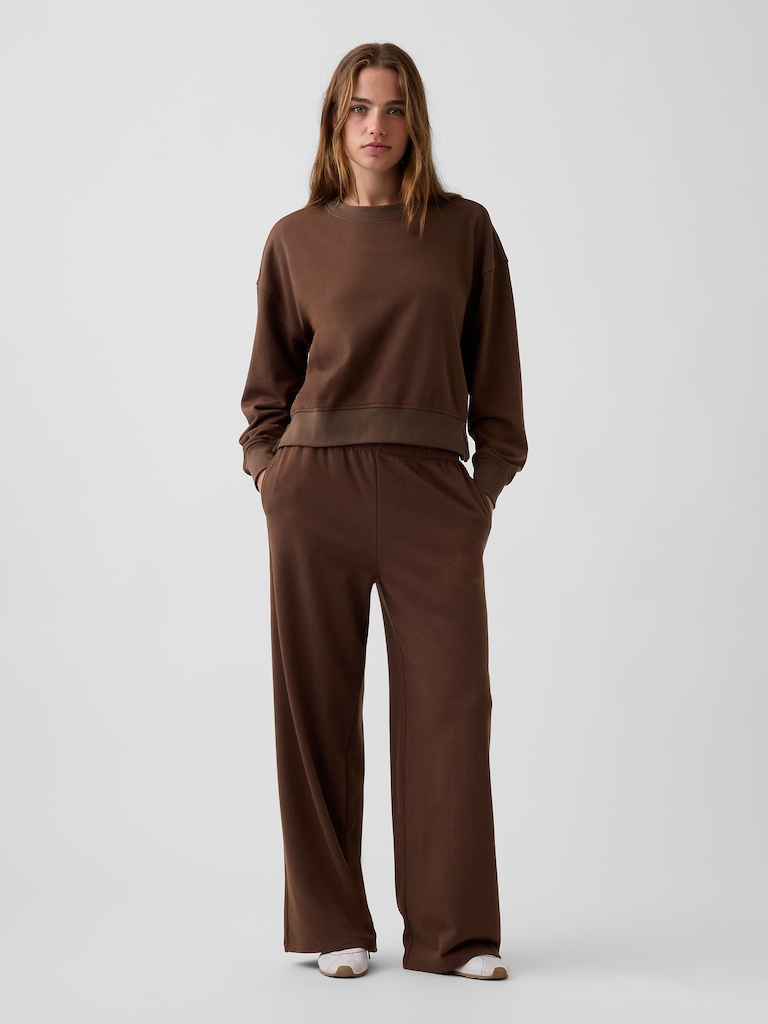 VintageSoft Terry Oversized Wedge Sweatshirt