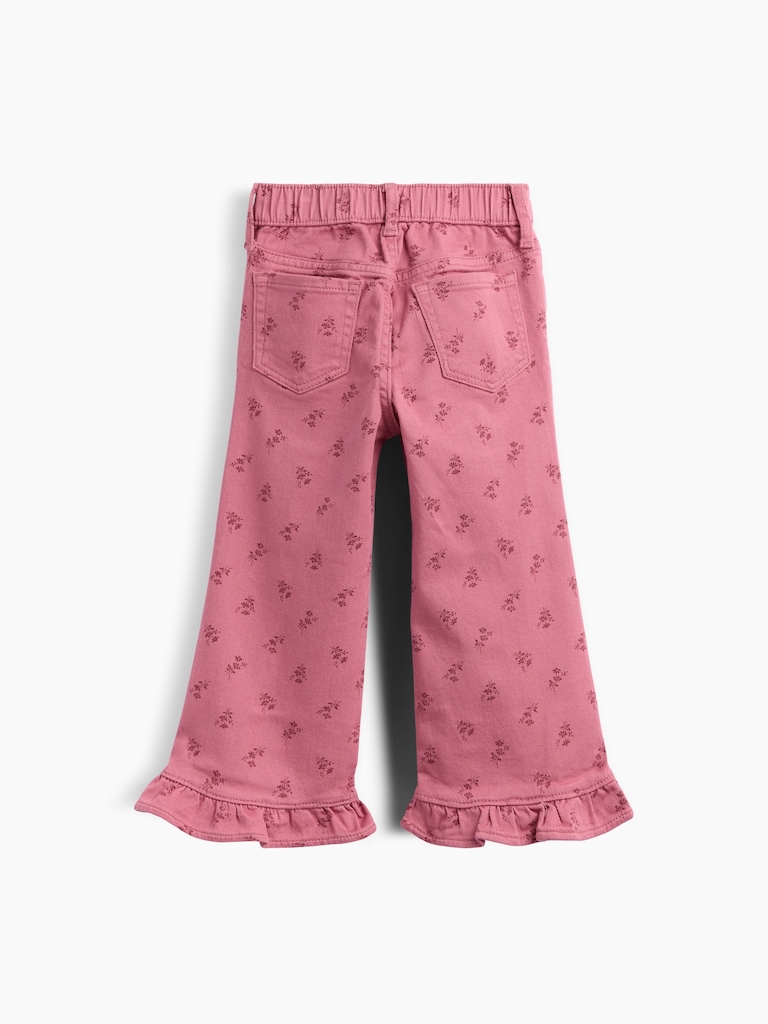 Baby & Toddler Ruffle-Hem Stride Jeans
