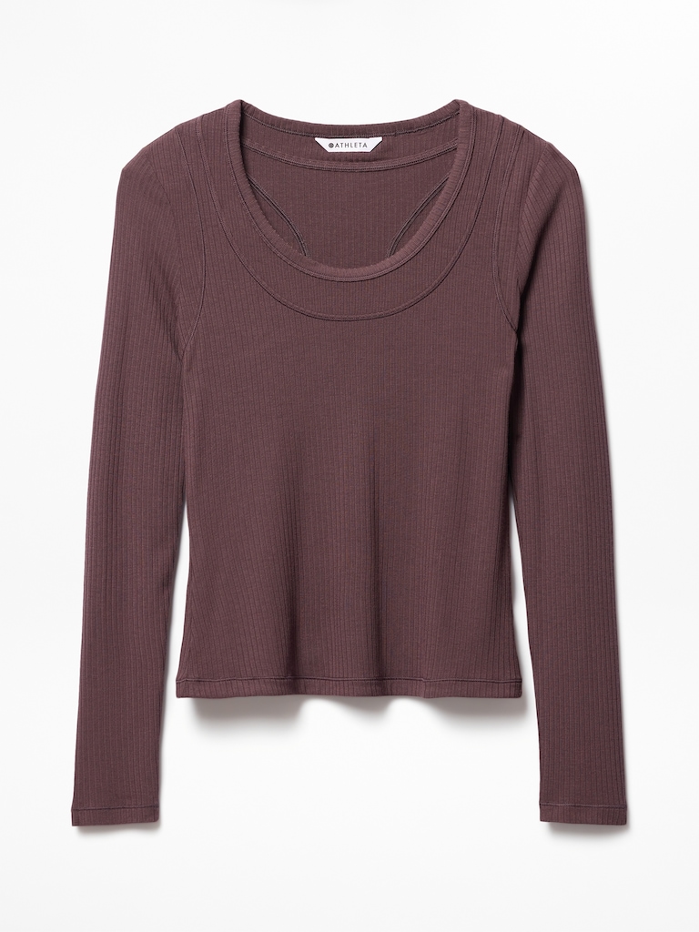 Perfect Rib Layered Top