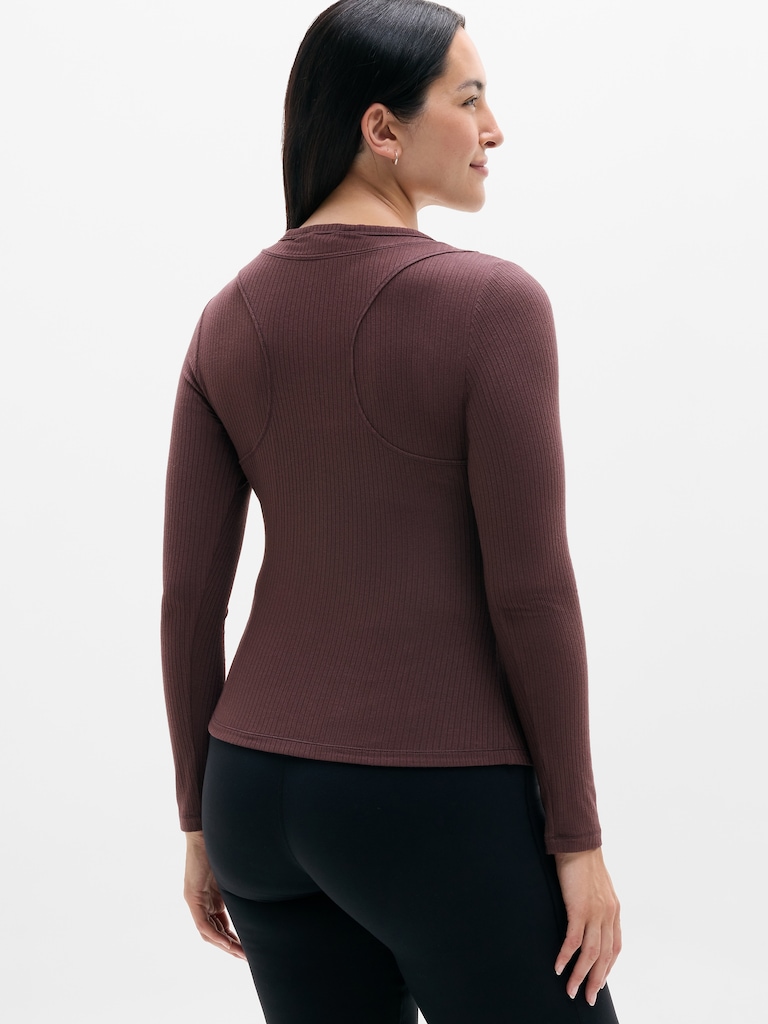 Perfect Rib Layered Top