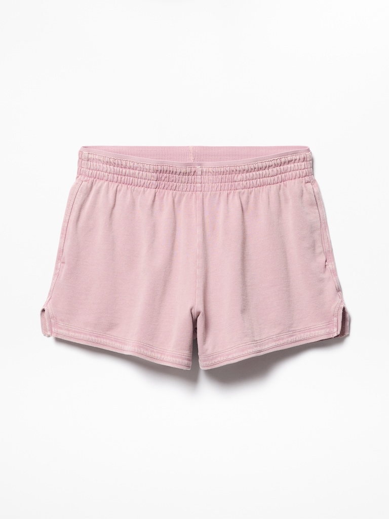 Airy Cotton Terry Snow Wash Shortie