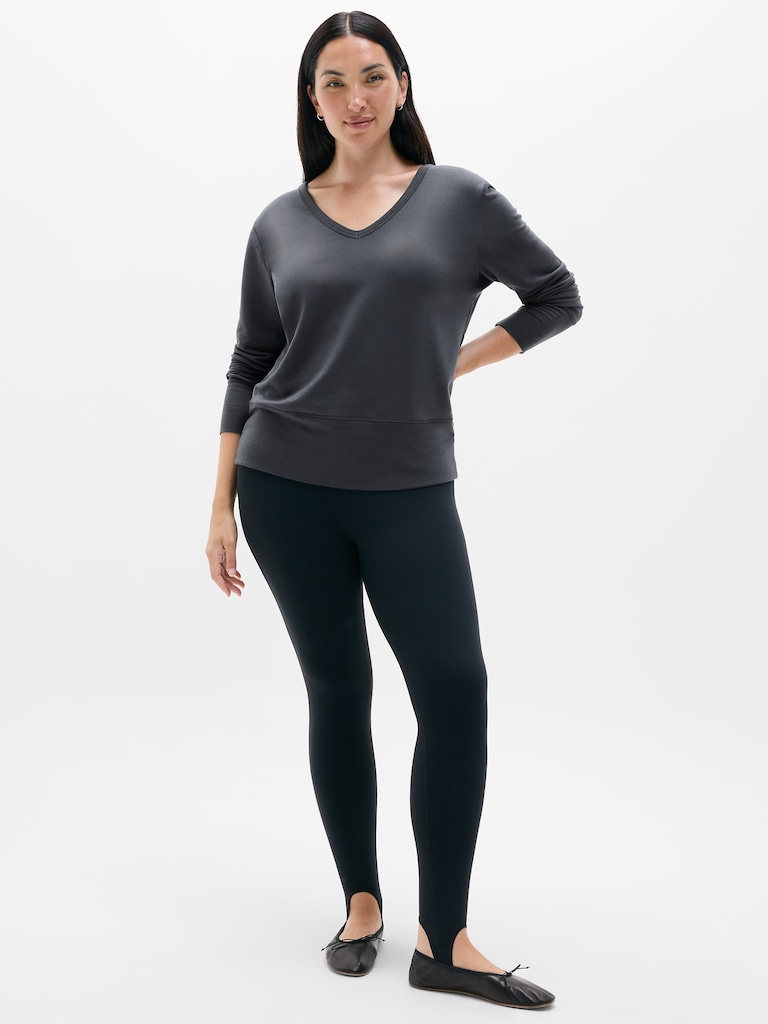 Coaster Luxe V-Neck Sweatshirt