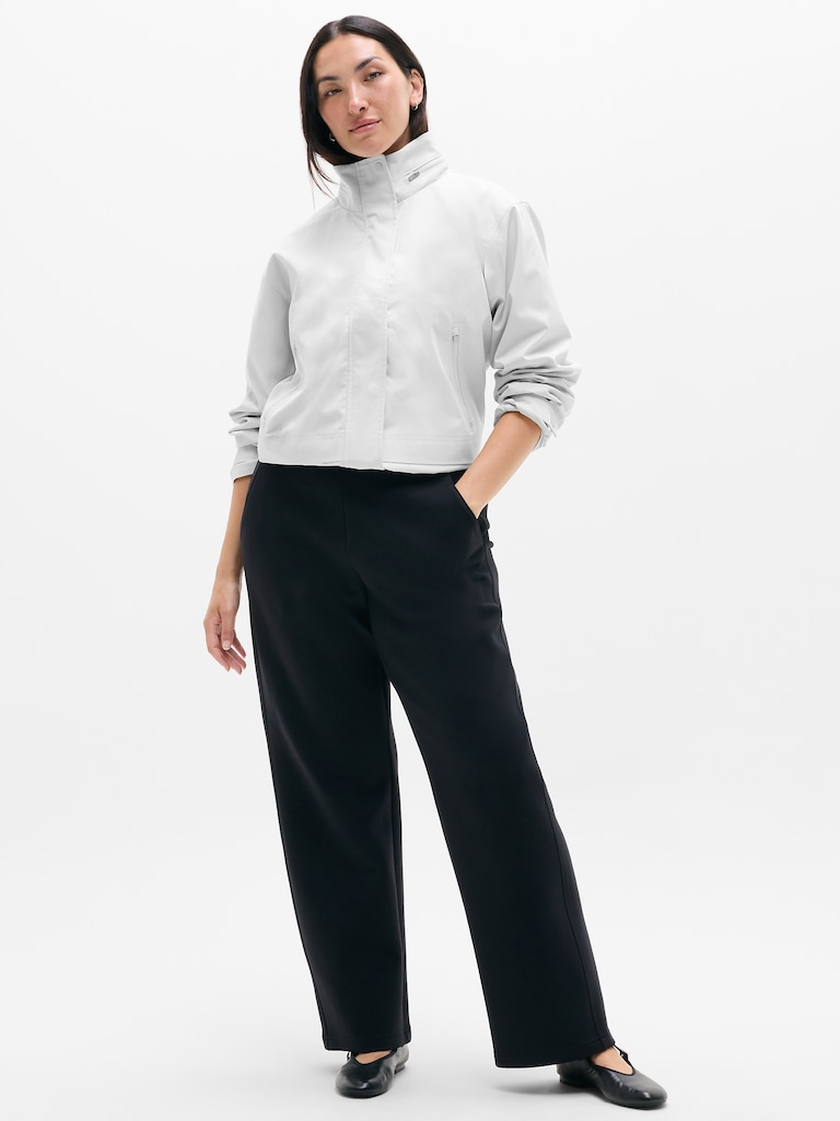 Form Knit Mid Rise Straight Pant