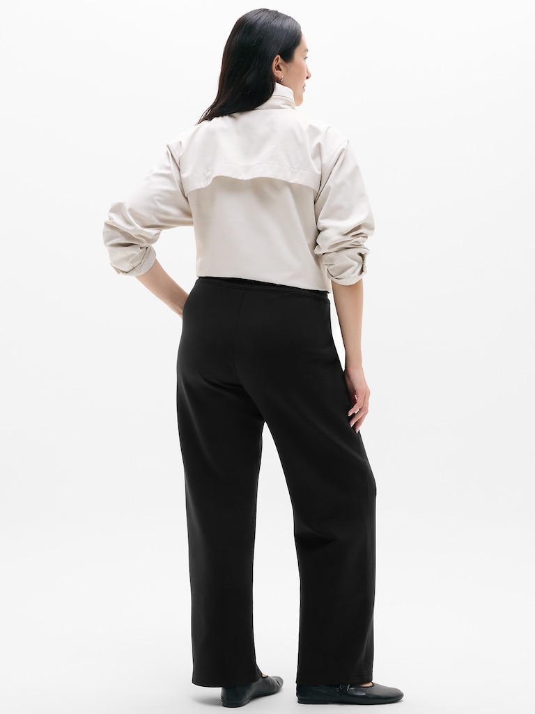 Form Knit Mid Rise Straight Pant