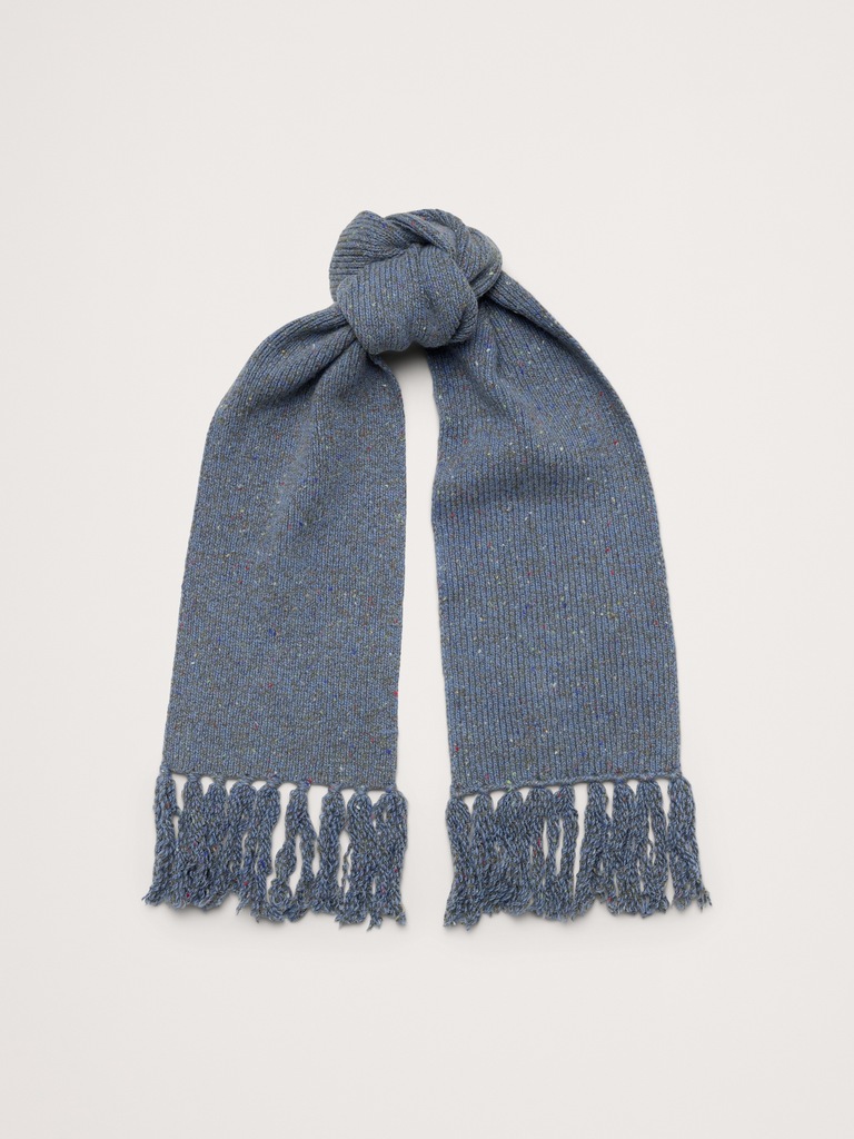 Écharpe en tweed