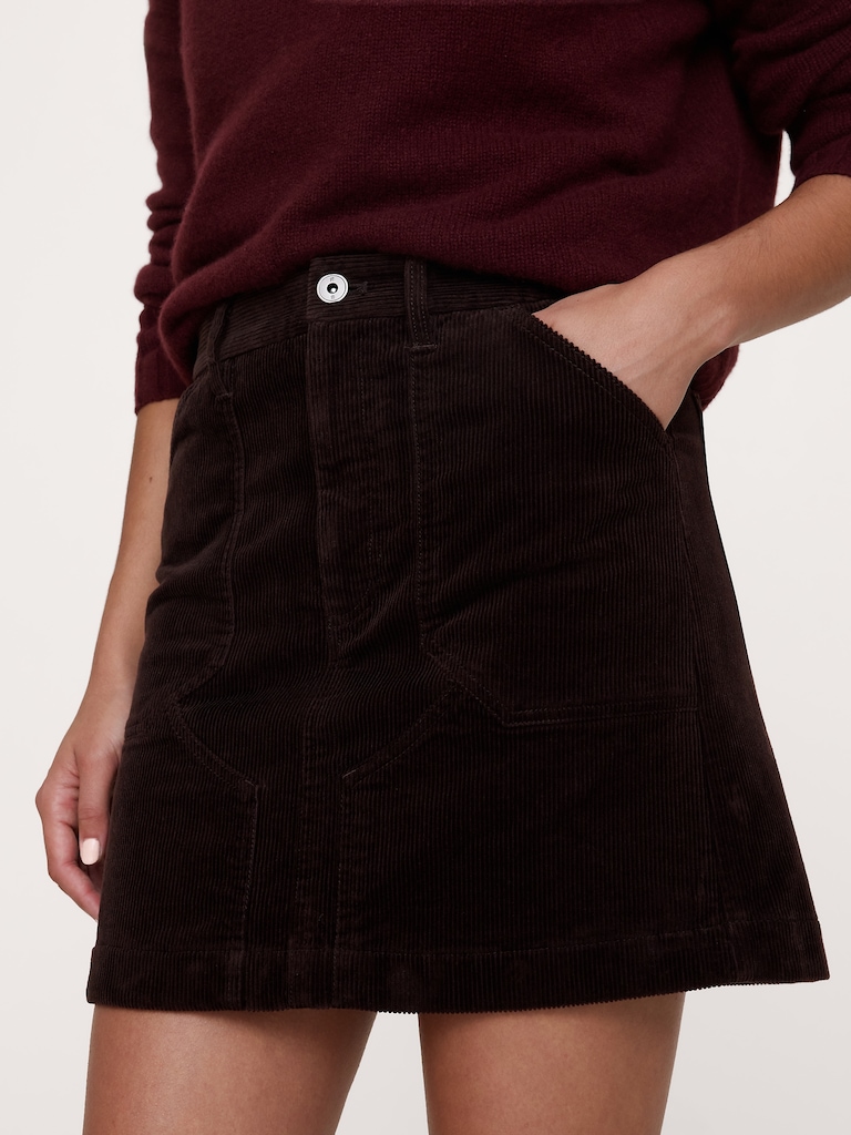 Denim Mini Skirt
