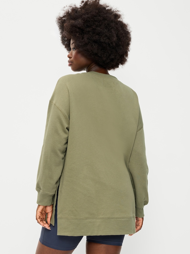 SoComfy Relaxed Tunic Sweatshirt