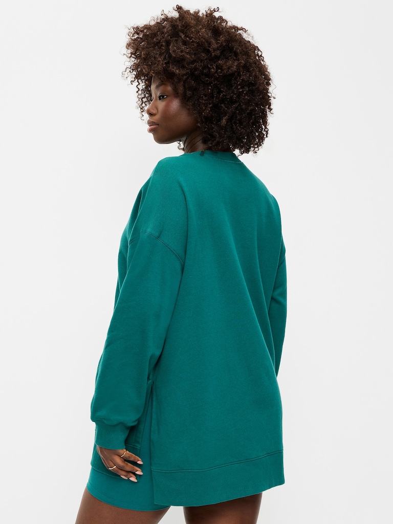 SoComfy Relaxed Tunic Sweatshirt