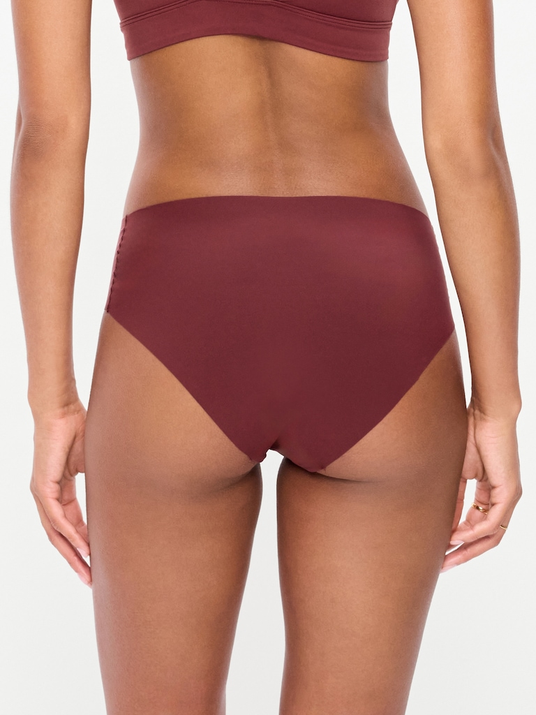 Low-Rise No-Show Hipster Underwear