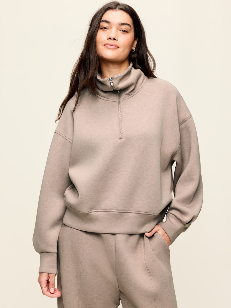 Bounce Fleece Half-Zip Pullover Sweatshirt