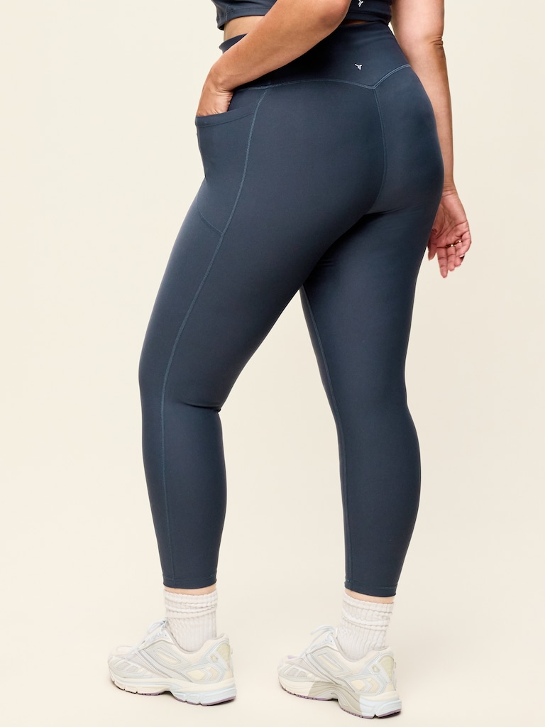 Extra-High Waisted PowerSoft Boundless 7/8 Pocket Leggings – No Front Seam