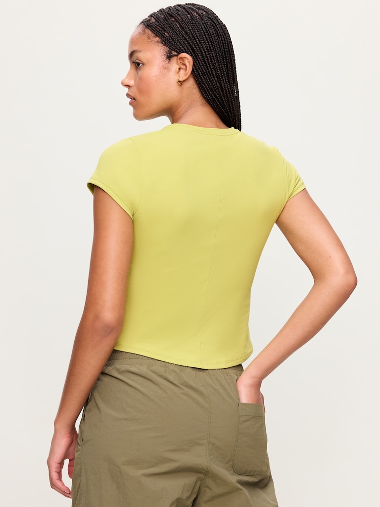 StudioSmooth Short-Sleeve Base Layer Top