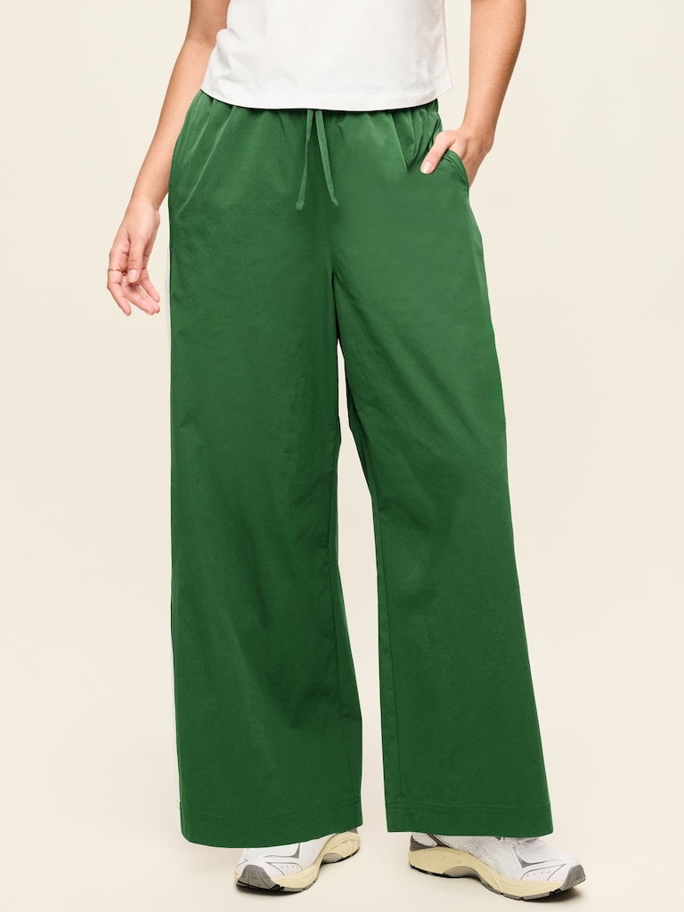High-Waisted TrekTech Lightweight Woven Active Pants