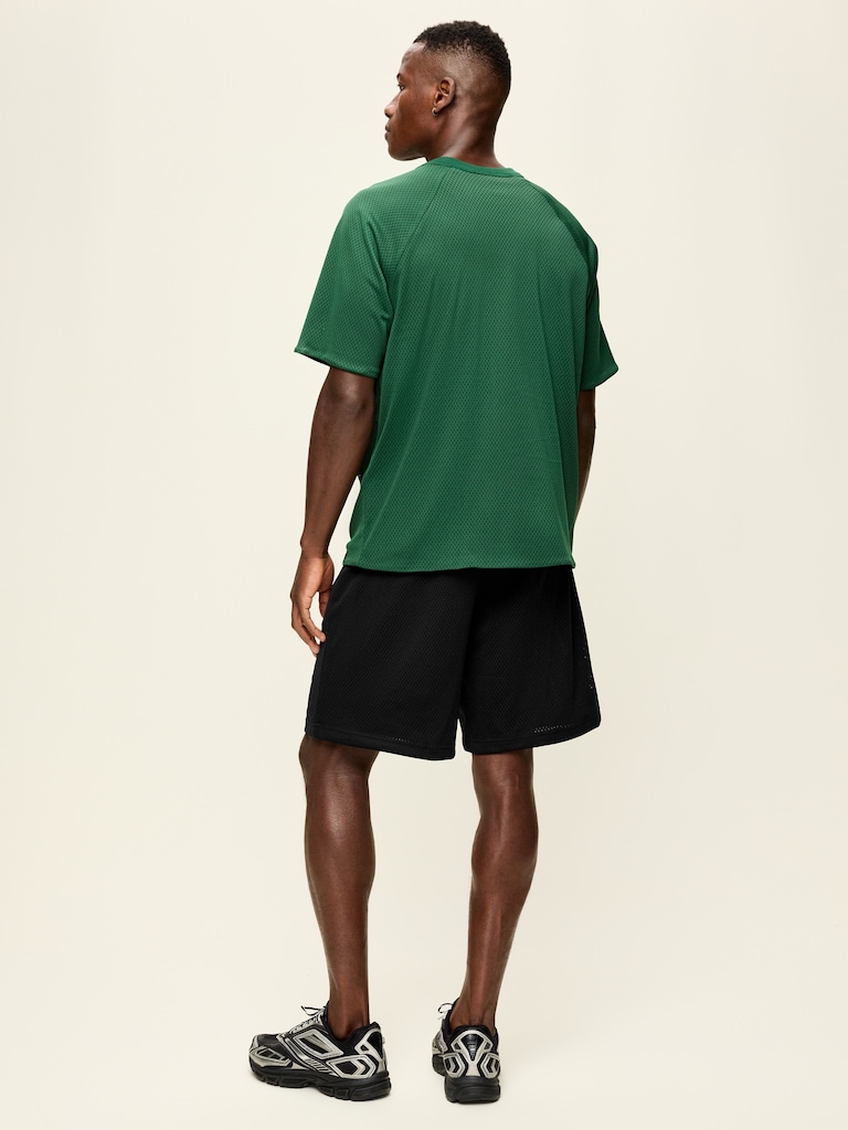Baggy Mesh Shorts -- 9-inch inseam