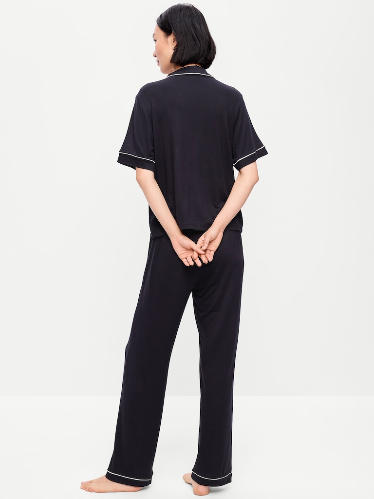 Sunday Sleep Knit Jersey Pant Set