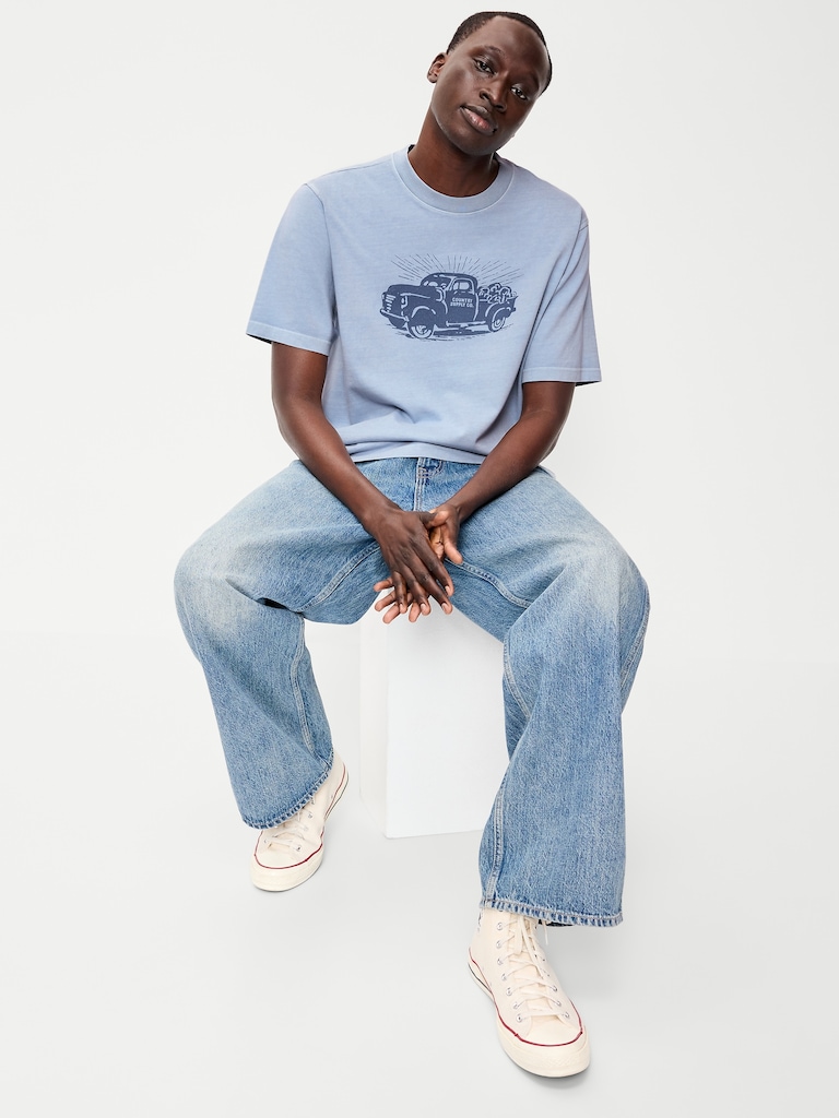 Loose Heavyweight Graphic T-Shirt