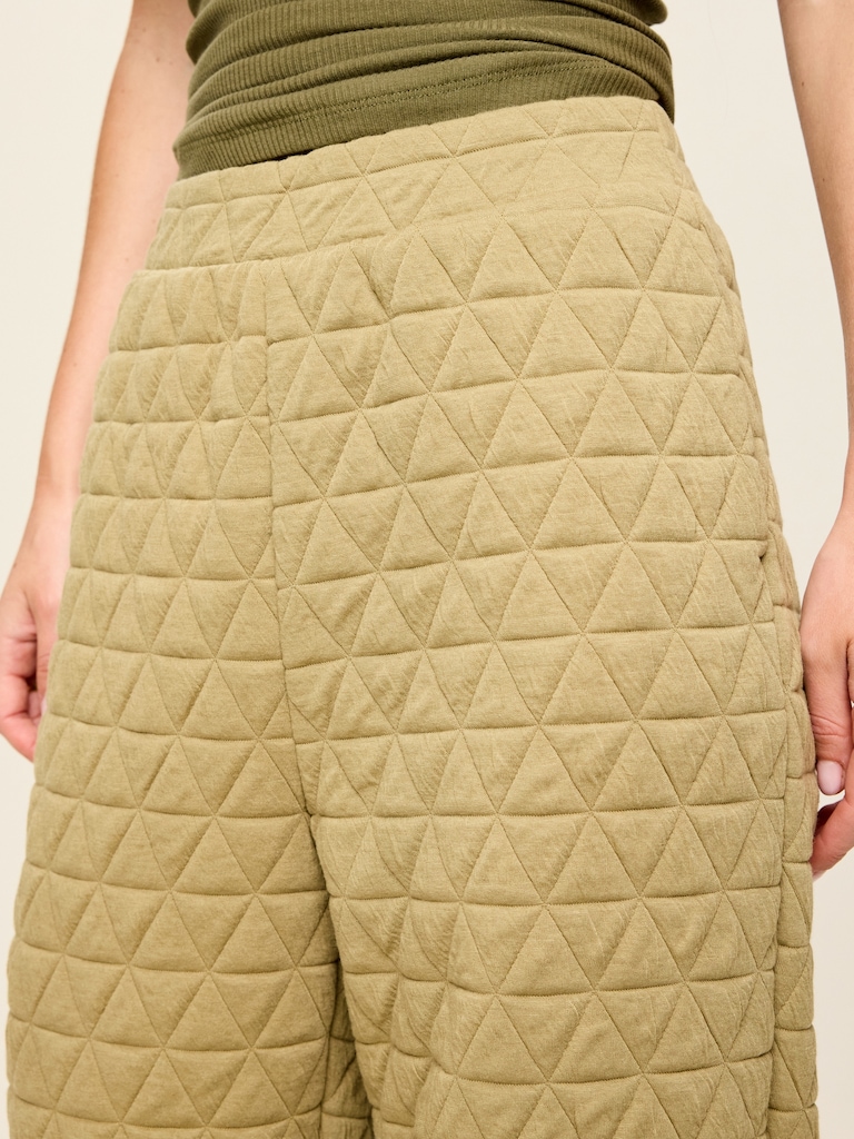Quilted Bounce Fleece Sweatpant