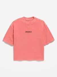 Oversized Short-Sleeve Graphic T-Shirt for Boys