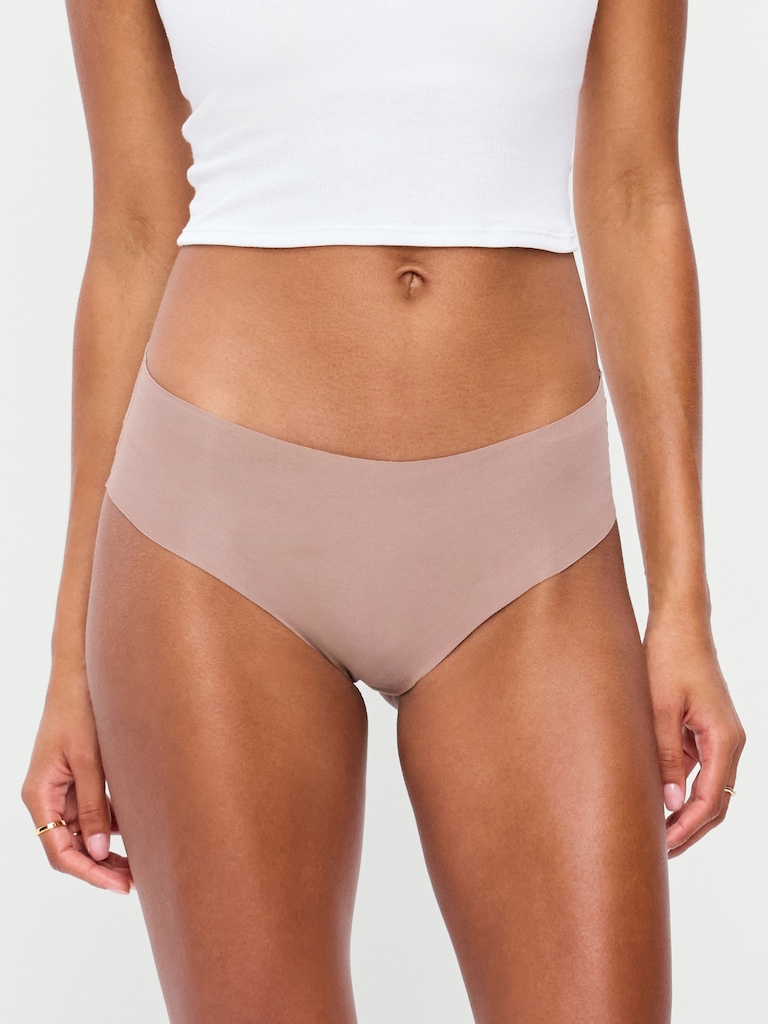 Mid-Rise Hipster Underwear 3-Pack