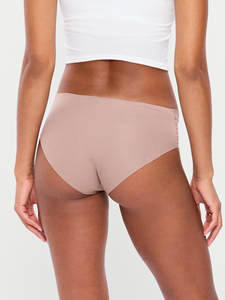 Mid-Rise Hipster Underwear 3-Pack