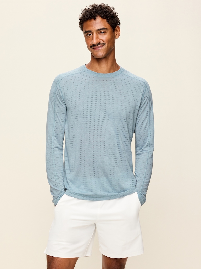 Relaxed Mesh Performance T-Shirt