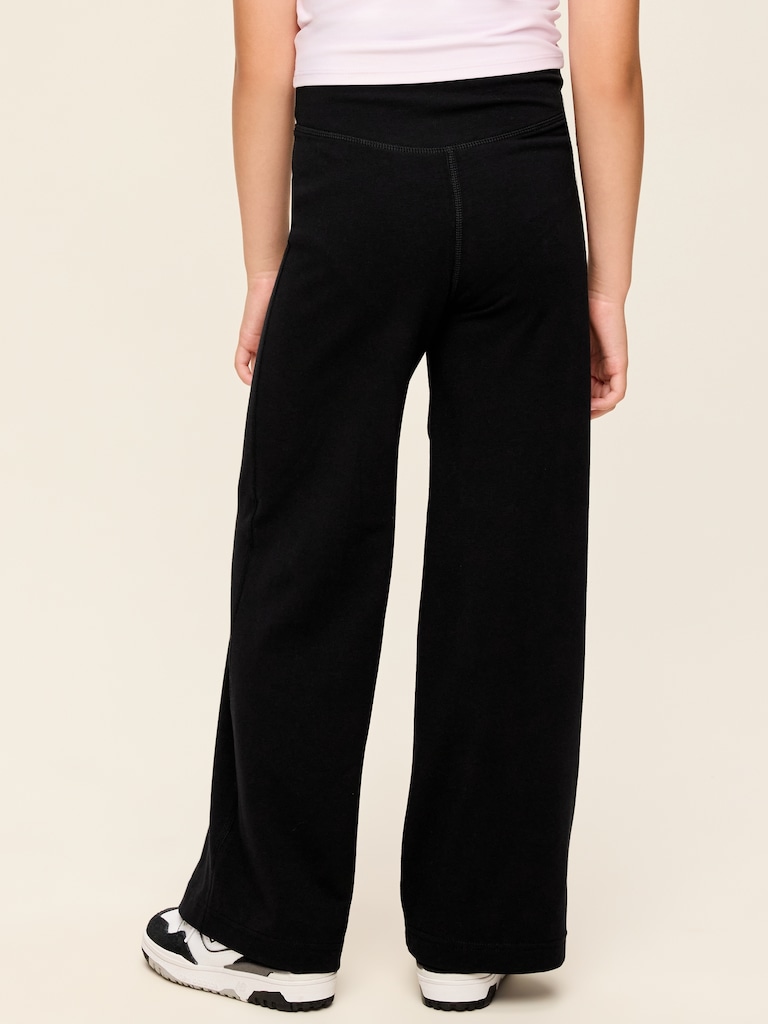 High-Waisted PowerChill Crossover Wide-Leg Pants for Girls
