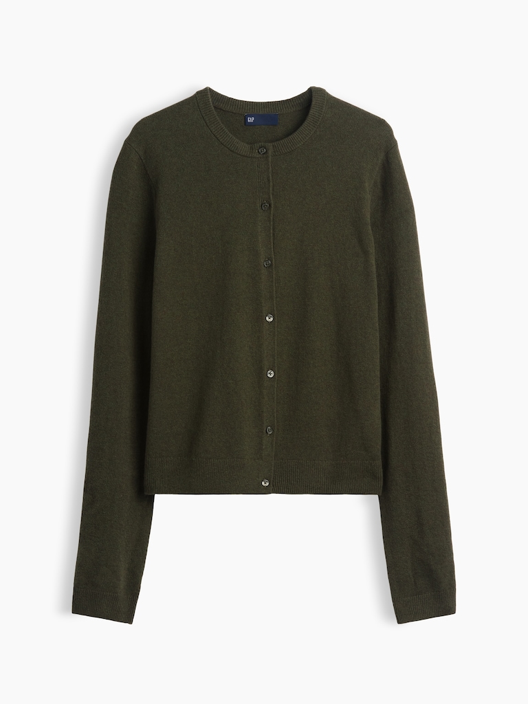 CashSoft Crop Cardigan