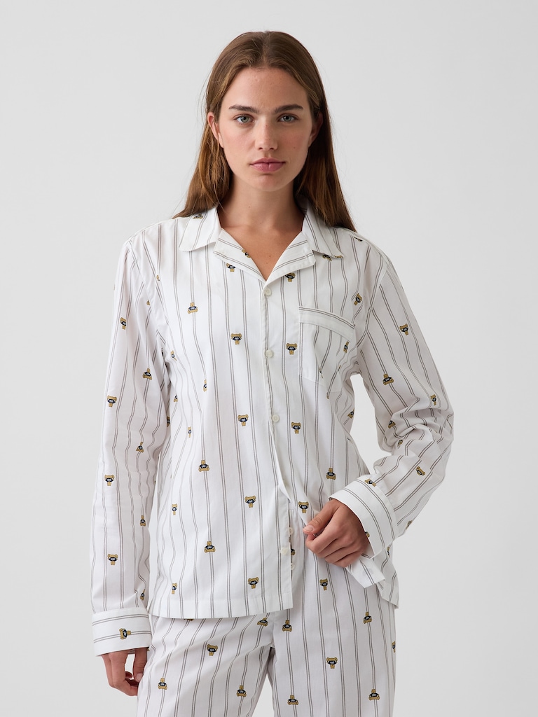 Poplin PJ Shirt