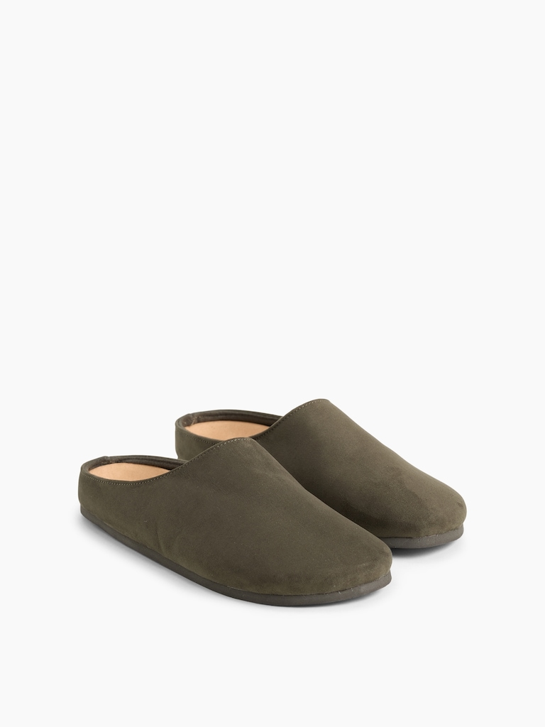 Vegan Suede Clogs