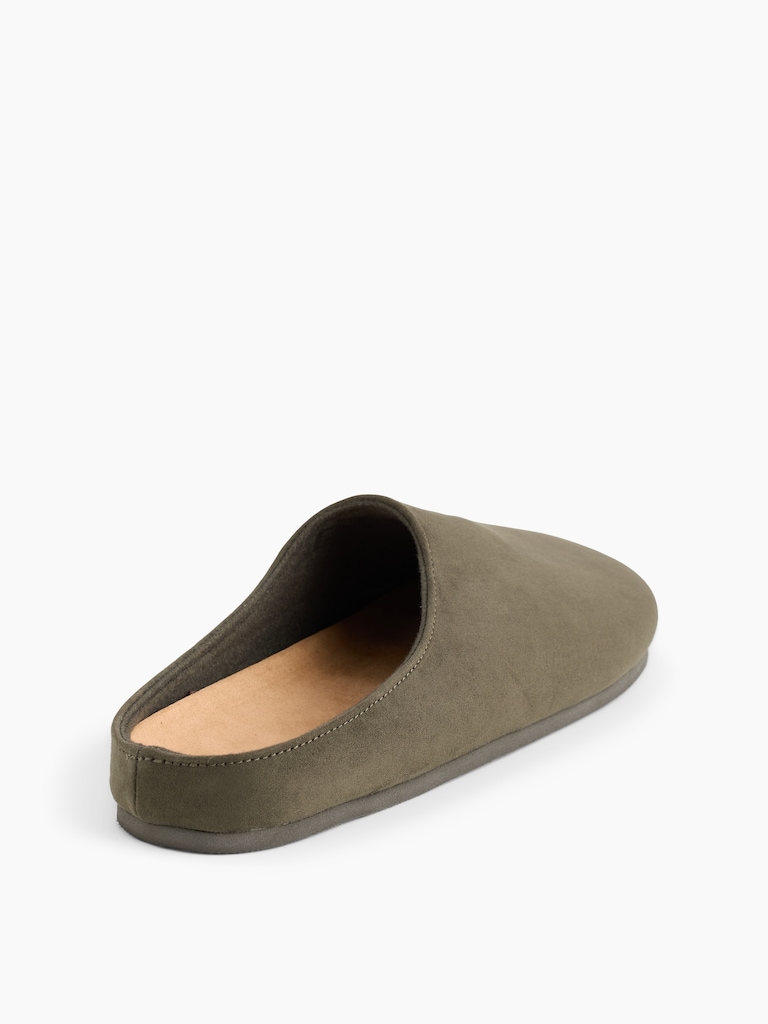 Vegan Suede Clogs