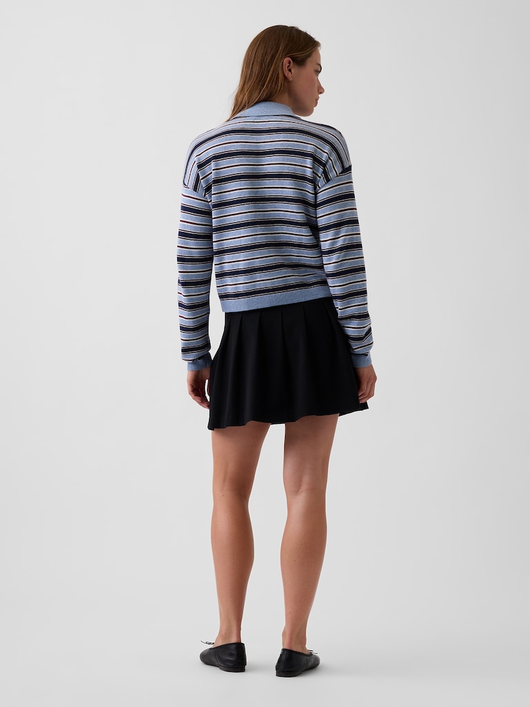 Pleated Mini Skort