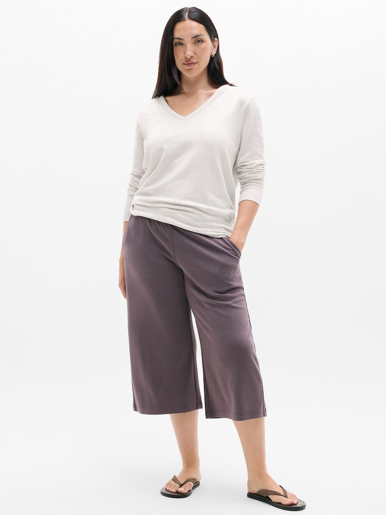Coaster Luxe V-Neck Sweatshirt