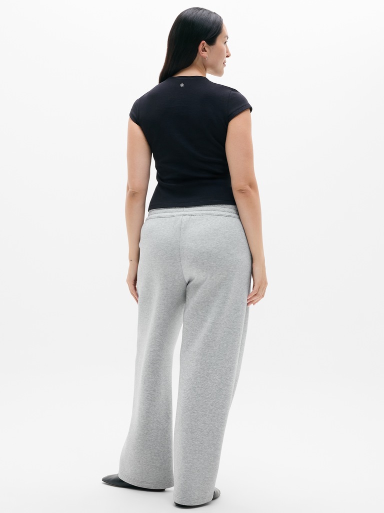 Form Knit Mid Rise Straight Pant