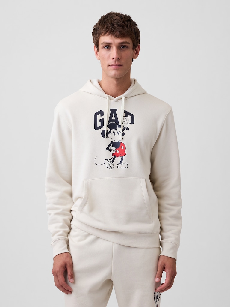 Gap × Disney Mickey Mouse Relaxed Logo Hoodie
