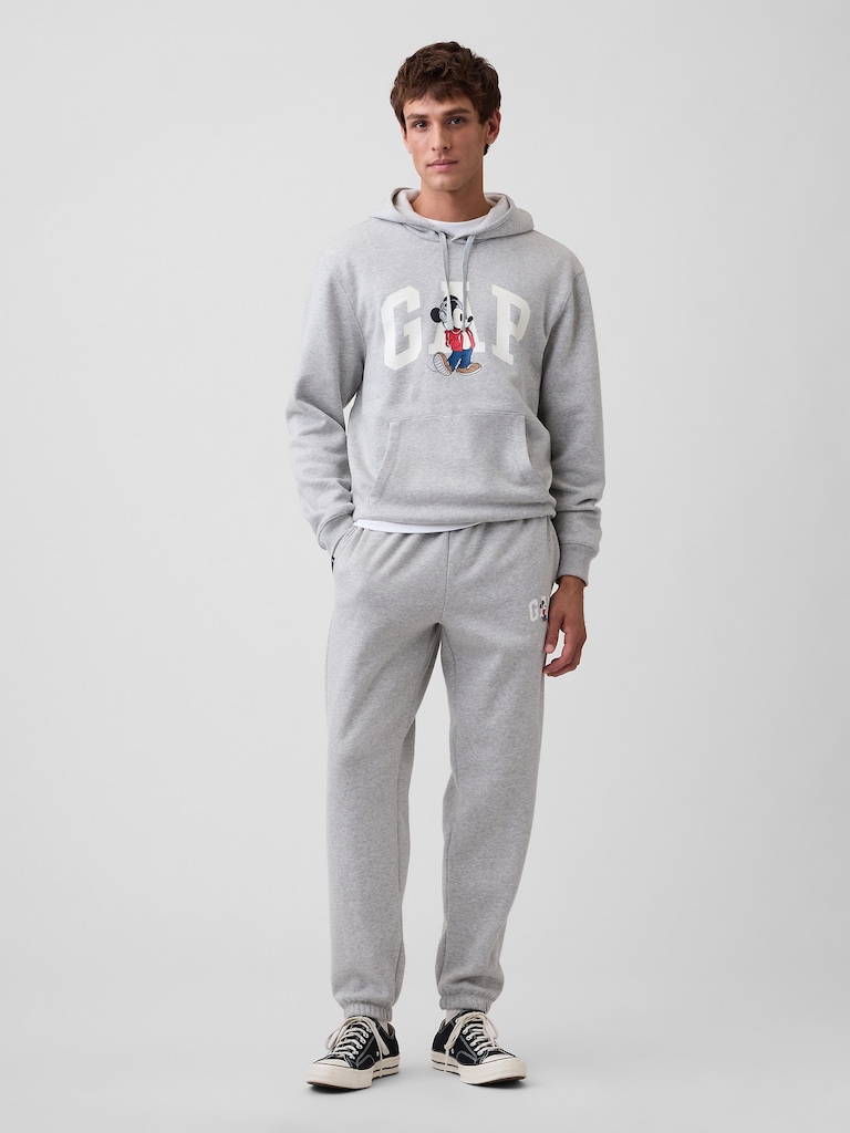 Gap × Disney Mickey Mouse Relaxed Logo Hoodie